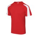 thumbnail image 3 of Just Cool T-Shirt de Sport Contrasté pour Hommes, 3 of 3