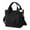Black, variant on ESULOMP Fashion Canvas Bag Tote Bag Storage Bag Multi-Pocket Handbag Handle Bag Large Capacity Multi-pocket Handbag