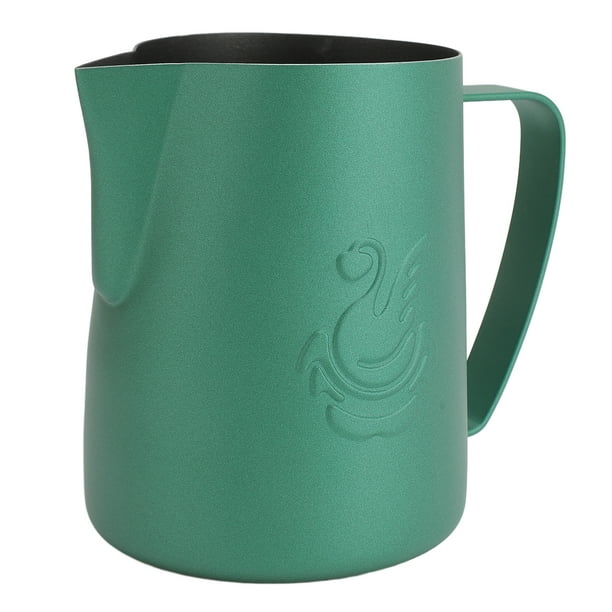 Jarra Para Espumar Leche, Taza Para Espumar Leche, Accesorios Para Máquina De Café Expreso, Taza De Crema De Café Cisne De Acero Inoxidable 304 De 480 Ml, Jarra Humeante Latte