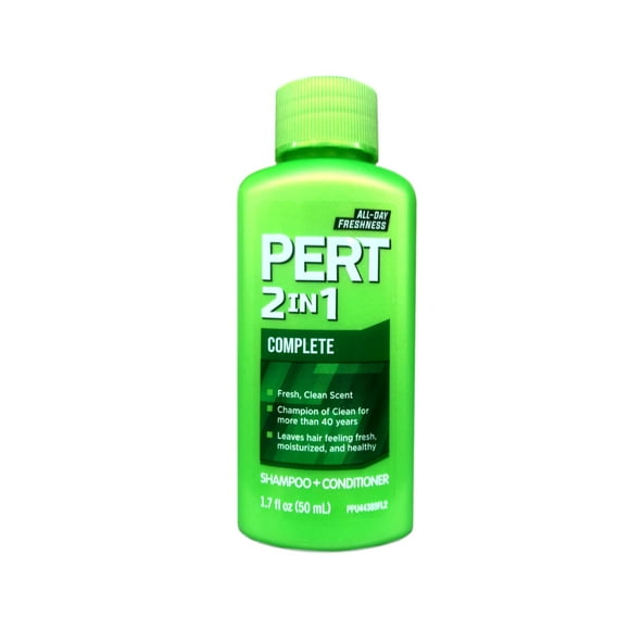 PERT PLUS Shampooing 2en1, 1.7 Fl Oz (Lot de 36)