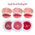 thumbnail image 4 of Lip&Cheek Blurry Pudding Pot | Blushed Moment - Baby | Makeup Blush, Buildable Lightweight, Multi-Use Soft Matte Finish | 5g, 4 of 5