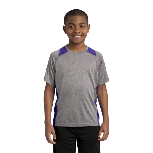 Heather Colorblock Contender Tee