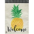 thumbnail image 3 of Briarwood Lane Welcome Pineapple Summer Burlap Garden Flag, 3 of 4