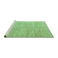 thumbnail image 2 of Ahgly Company Machine Washable Indoor Rectangle Abstract Turquoise Blue Modern Area Rugs, 8' x 10', 2 of 4