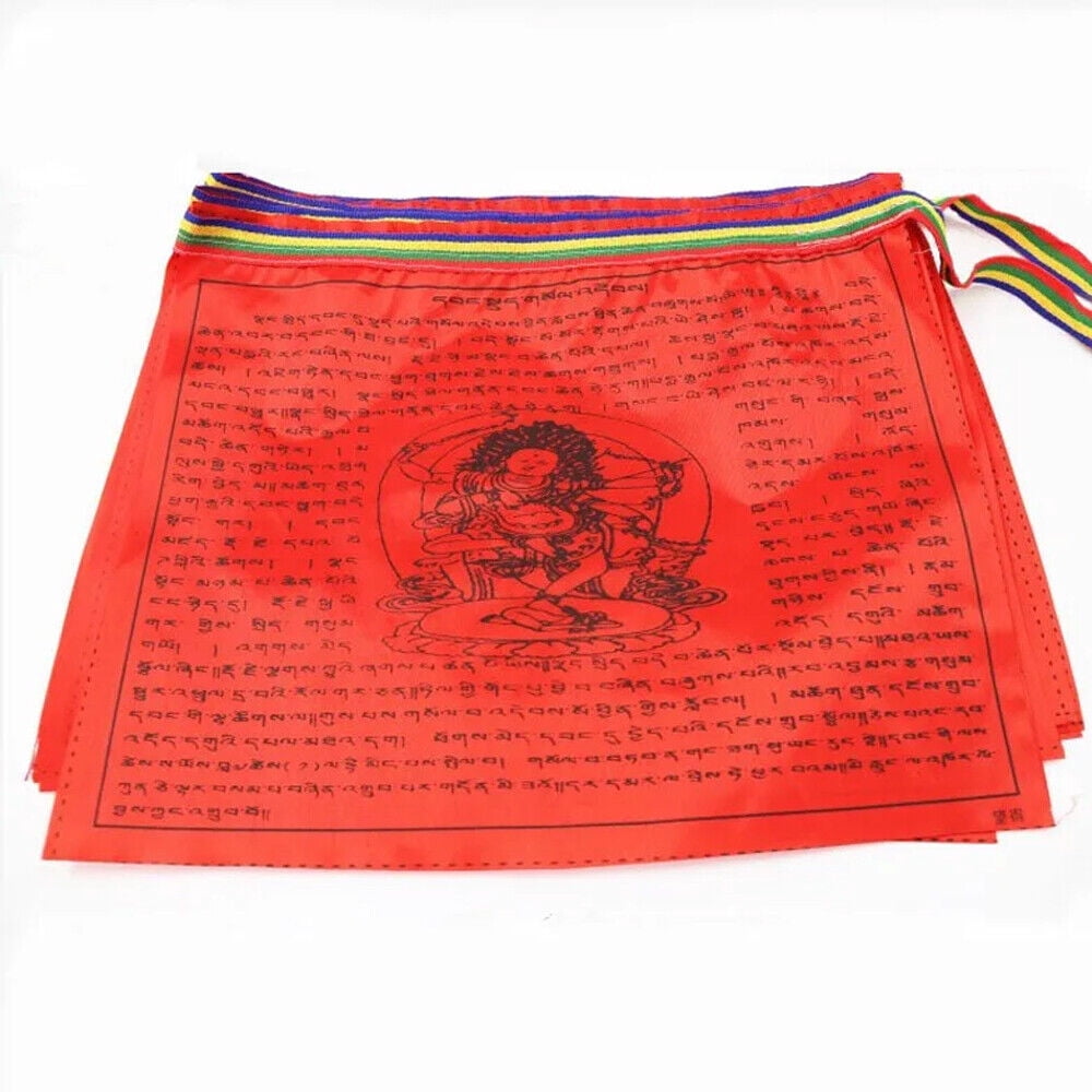 Tibetan Buddhist 20~300x Prayer Flags Outdoor Meditation Traditional 11x14IN Lot