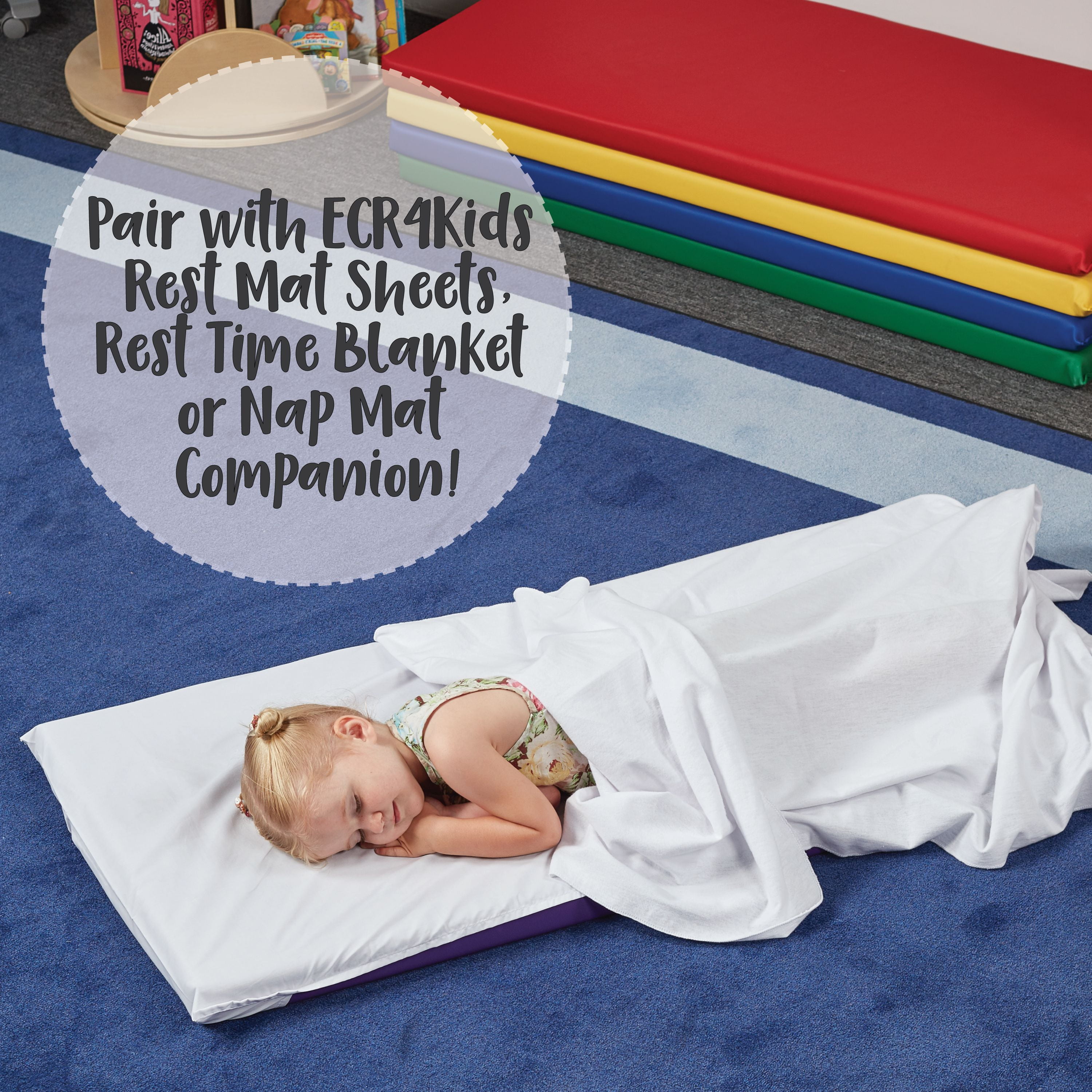 Rainbow Rest Mat 5 Piece Assorted Walmart Com