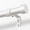 Ivory White, variant on Gold Curtain Rod 32 to 58 Inch (2.6-4.8 Feet), 1 Inch Adjustable Heavy Duty Curtain Rods, Modern Decorative Drapery Rods with End Cap (32"-58")