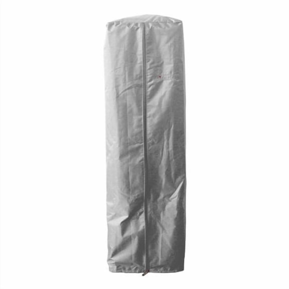 AZ Patio Heaters Table Top Glass Tube Patio Heater Cover in Silver