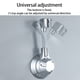 thumbnail image 2 of Bearachild Soporte Cabezal de ducha Soporte de ventosa Soporte de perforación universal simple Desmontable Conveniente Universal de larga Accesorios de baño Porcelana Blanca, 2 of 6