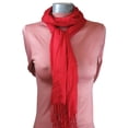 thumbnail image 1 of Pashmina Chal Chalina CHIC-FANTASY Roja 100% poliester, 1 of 5