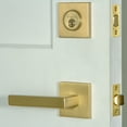 thumbnail image 4 of Viaggio Qadlus_Combo_238_Lh Quadrato Left Handed Solid Brass Single Cylinder Keyed Entry, 4 of 7