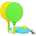 thumbnail image 1 of stanreset 3 in 1 Kids Tennis Racket Shuttlecock Set Table Tennis Balls Children Tennis Racket Badminton Set Toy for Outdoor Indoor Random Color, 1 of 6