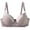 Grey, variant on Xijirk Women Plus Size Bra Lace Trim Full Coverage Seamless Daily T-shirt Support Bra,75C