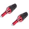 thumbnail image 1 of jinwen 2Pcs Motorcycle CNC Anti Crash Engine Falling Protectors Frame Slider Red, 1 of 9