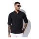 thumbnail image 3 of Camisa Slim Fit Rayas Cuello Mao Hombre Casual Casey Kevin, 3 of 8