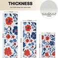thumbnail image 4 of Pioneer Flower Floral Print Pattern Kitchen Rugs Sets Of 3,Kitchen Runner Rugs Non Skid Washable,Decorative Kitchen Floor Mats for Kitchen,Sink,Laundry,17"x30"+ 17"x47" + 17"x59", 4 of 6