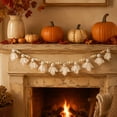 thumbnail image 1 of CaiYueKe Halloween Ghost Bead Garland, Decorative Hanging Ghost Ornaments with Beads for Mantel Wall Shelf Party Home Display, Festive Holiday Decor for Indoor Entryway Living Room Bedroom, 1 of 8