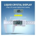thumbnail image 5 of 0-150mm Digital Pachometer Professional Vernier Caliber Measuring Tools Woodworking Thickness Gauge Depth Electronic Ruler ,Easy to Use, 5 of 7