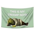 thumbnail image 1 of Tapiz "This Is My Swamp Now" eksent 91x152 cm, 1 of 5