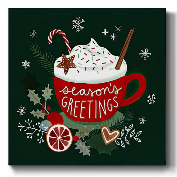 Christmas Comforts I- Gallery Wrapped Canvas