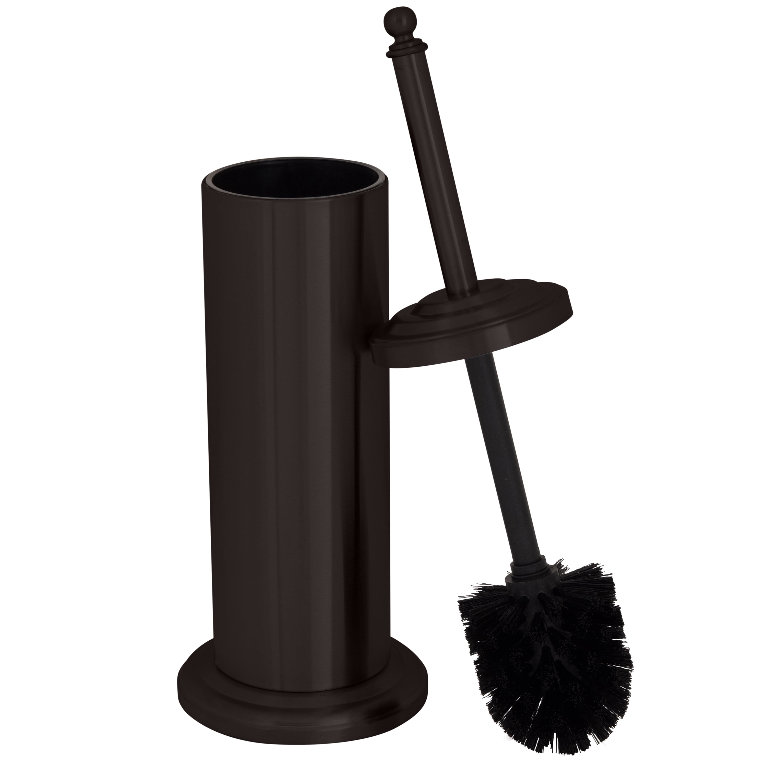 Bath Bliss Trash Can, Toilet Brush and Plunger 3 Piece Iron Bathroom Set in Oil Rubbed Bronze