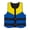 Dark Blue+Yellow, variant on Gogokids Kids Swim Vest Youth Life Jacket,Lightweight Soft 3D Flotation Buoyancy Vest with Adjustable Straps,Fit for Teens Boys Girls 50-125 lbs,for Boating Kayaking Fishing Swimming