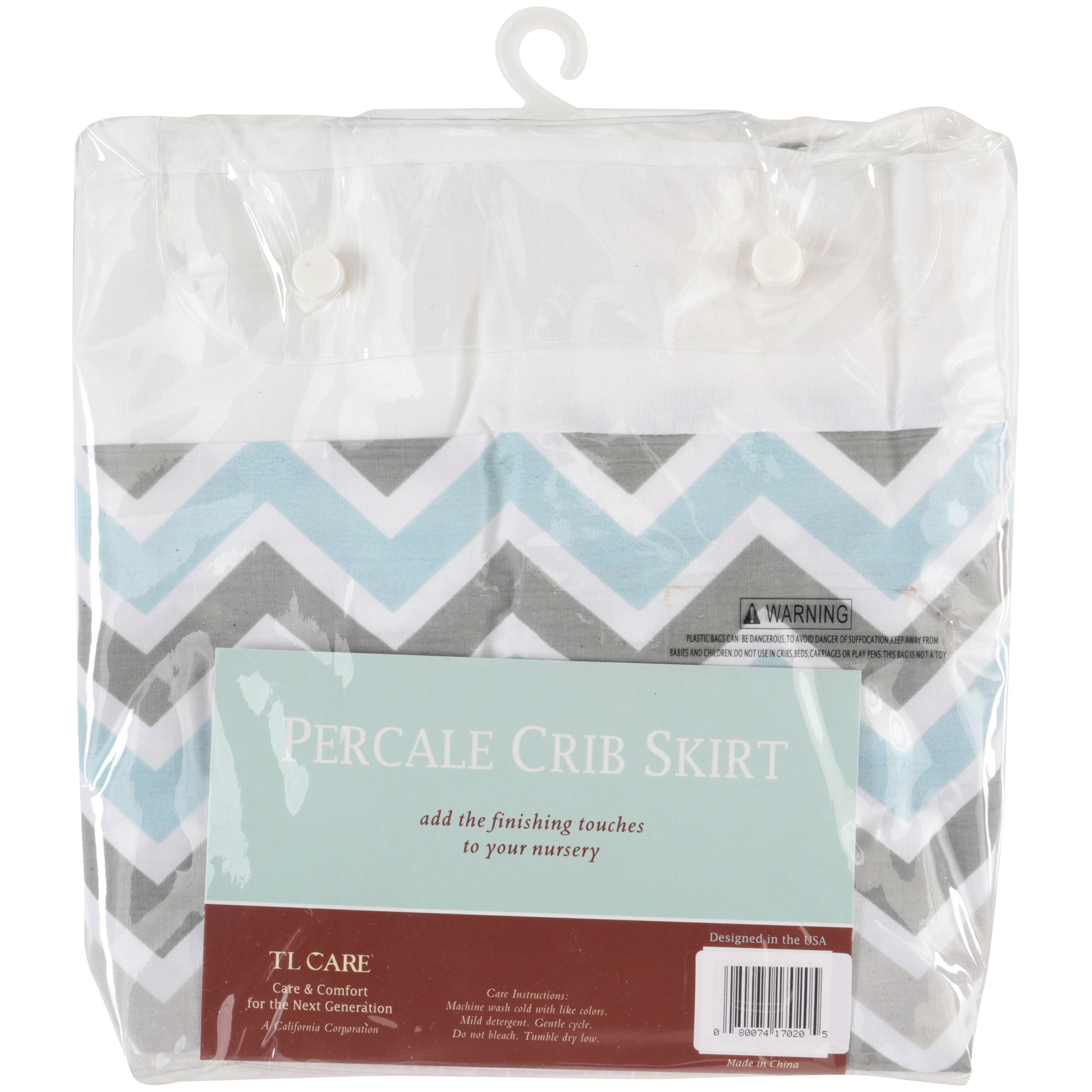 Tl Care Crib Skirt Walmart Com