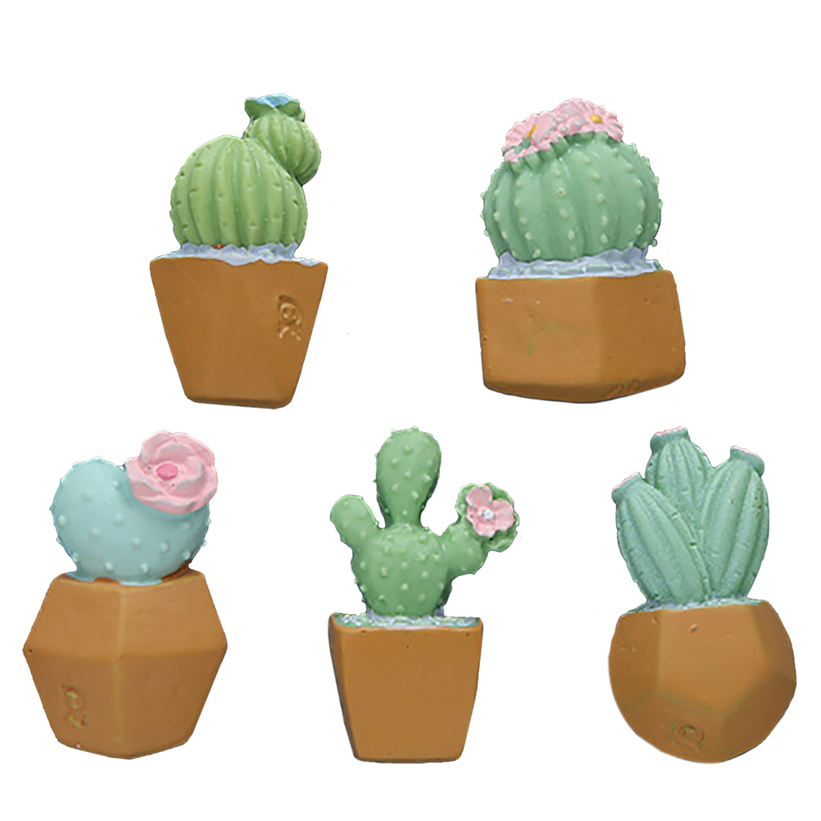 Garhelper Cactus Refrigerator Stickers Fridge Decal 4 X 4cm Funny High