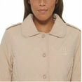 thumbnail image 4 of Tommy Hilfiger Womens Diamond Quilted Snap Full Zip Lighweight Jacket (Beige/Chino, Large), 4 of 5
