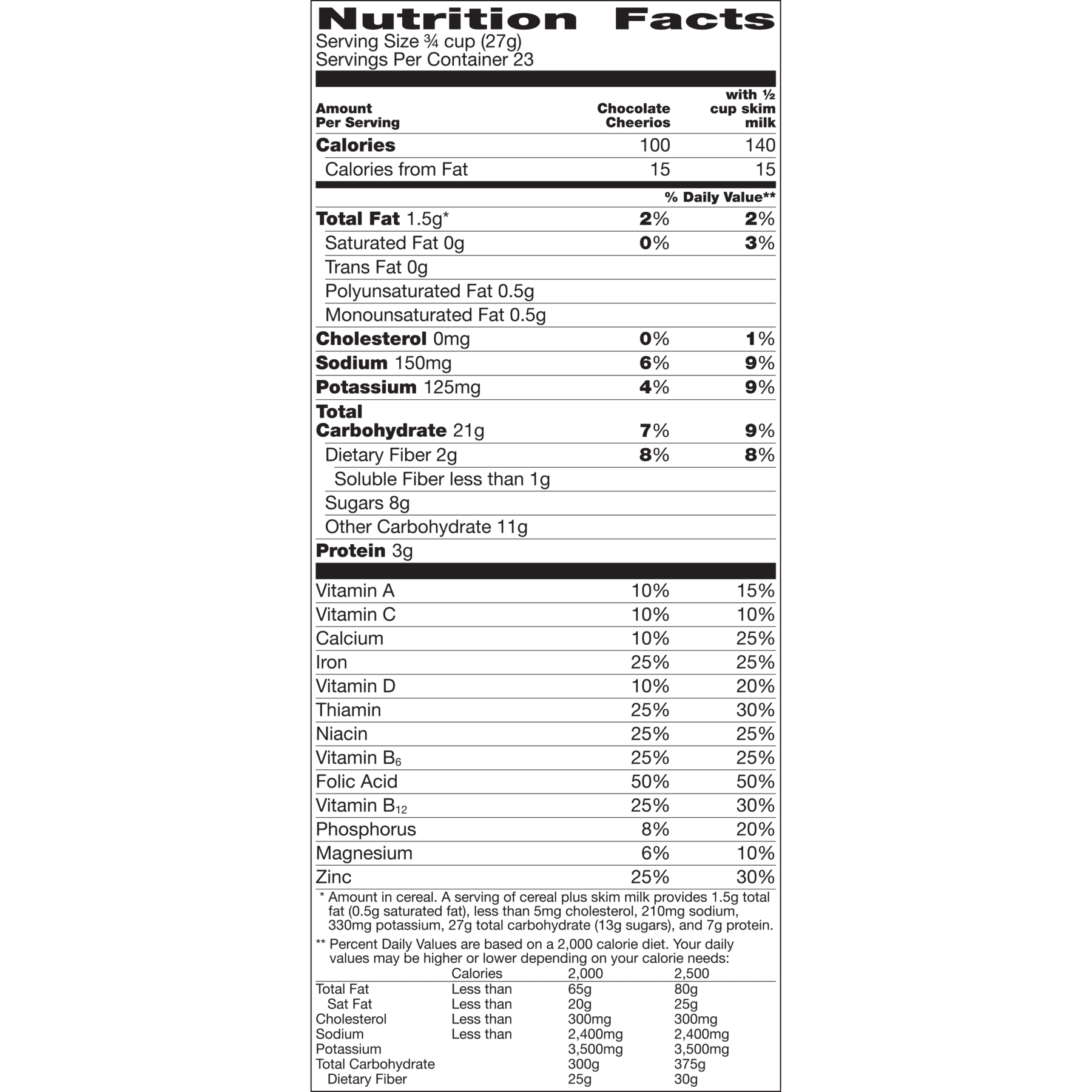 Chocolate Cheerios Gluten Free Breakfast Cereal, 22 oz