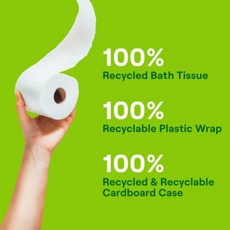 セブンスジェネレーション 100%リサイクル バスルームティッシュ (ダブル) 12ロール Seventh Generation 100% Recycled 2-ply Bathroom Tissue お取り寄せ