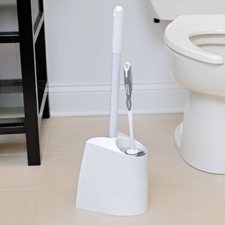 Libman Toilet Bowl Brush and Plunger Set with Storage Caddy photo 6
