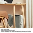thumbnail image 3 of Foot Space Heater Foldable Foot Warmer, Full Wrap Design for Even Heat Distribution, 4 Gears Graphene Fast Heating Under Desk Electric Leg Warmer Auto Shut Off for Home Office, 3 of 7