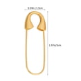 thumbnail image 2 of Miangastore 5Pcs Metal Brooches Pin DIY Metal Pins Clothes Pin Metal Brooch Pin for Jewelry Making, 2 of 8