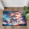 thumbnail image 4 of American Shorthair Patriotic Welcome for 4Th of July Independence Day Doormat Cat Lover Kitten Owner Gifts Indoor Outdoor Welcome Mat - 00010, 4 of 5