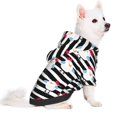 thumbnail image 2 of Fotbe Cute Chicken Sudadera con Estampado para Perros Pequeños – Suéter con Capucha para Mascotas, Tela Suave de Forro Polar con Bolsillo-Large, 2 of 7