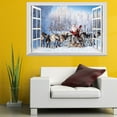thumbnail image 3 of putnchl 3D Christmas Wall Sticker Removable Mural Decals Vinyl Art Living Room Decors, 3 of 3