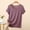 Silver, variant on FengLS Summer T-Shirt for Women Soft Comfortable Casual Wear Modal Tops Round Neck Short Sleeves Regular Tops Athleisure Daily Wear Tee