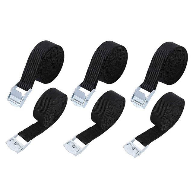 Correas De Amarre Correas De Sujeción Con Hebilla Correa De Amarre Cinturón De Fijación Para Llevar Varias Cargas O Equipaje 6 Unids/Set Scienceny HA034456-00