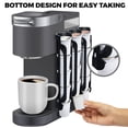 thumbnail image 5 of Nurforta Coffee Pod Holder for Kcup: Black 3 Pack for 15 K Cups - Keurig Pods Organizer for Side Mount - K-cup Stand for Counter Small Space, 5 of 7