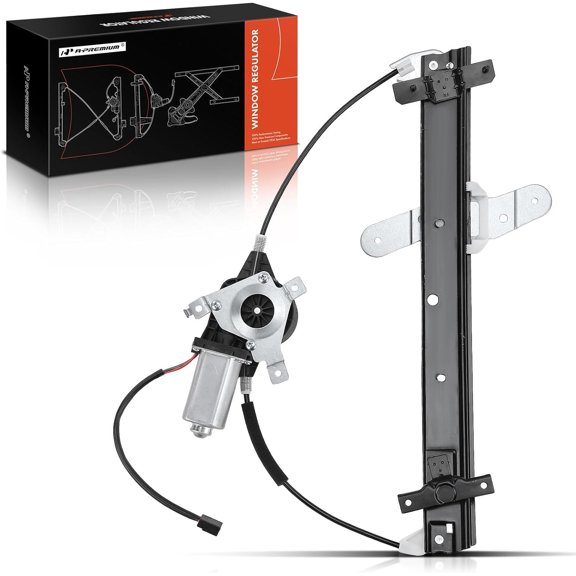 A-Premium Power Window Regulator with Motor Replacement for Ford Crown Victoria Mercury Grand Marquis 1992-2010 Front (Front Passenger Side)