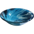 thumbnail image 5 of Anzzi Lsaz075-097 Symphony Brass And Glass Deck Mounted Or Vessel Bathroom Sink - Blue, 5 of 5