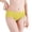 Yellow, variant on ibuvkizy Womens Underwear,Panties for Women Soft Stretchy Briefs,Women's Solid Lace Sexy Mid Waist Comfortable Ultra-thin Breathable Underwear