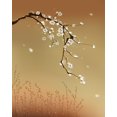 thumbnail image 2 of Oriental Style Painting Plum Wall Mural by Wallmonkeys Peel and Stick Graphic (48 in H x 38 in W) WM162919, 2 of 4