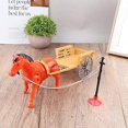 thumbnail image 1 of Electronic pony pet pulls wagon around running walks Ele, 1 of 5