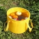 thumbnail image 3 of Outdoor Portable Folding Bucket Portable Fishing Water Storage Container Camping Travel Portable Picnic Bucket Yellow B, 3 of 5