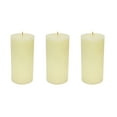 thumbnail image 3 of (2 pack) Mainstays Unscented Pillar Candles, Ivory, 3-Pack, 3x6 inches H, 3 of 7