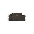thumbnail image 5 of Meridian Furniture Ames Brown Boucle Fabric Modular Sectional, 5 of 9