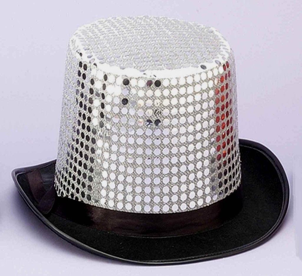 sequin top hat