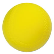 Coated Foam Sport Ball, Softball, Official Size, Yellow by CHAMPION SPORT